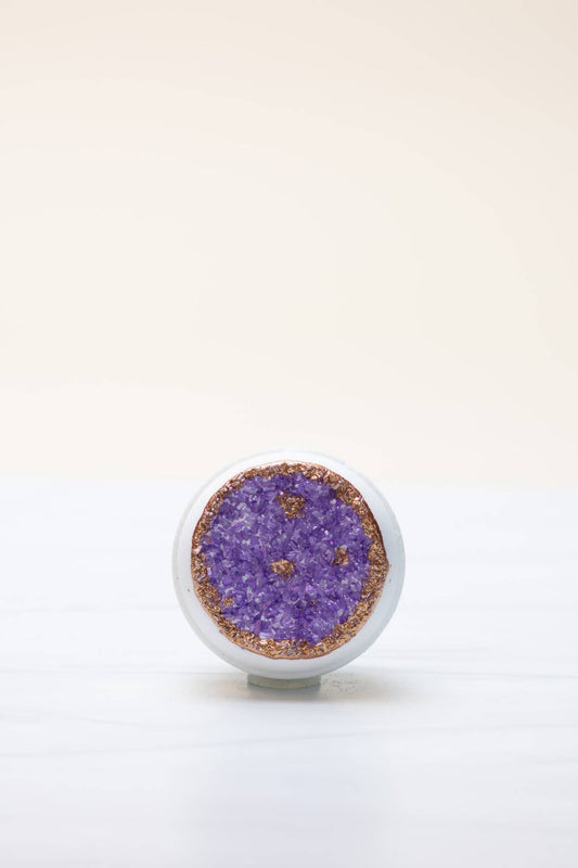 amethyst geode bath bomb