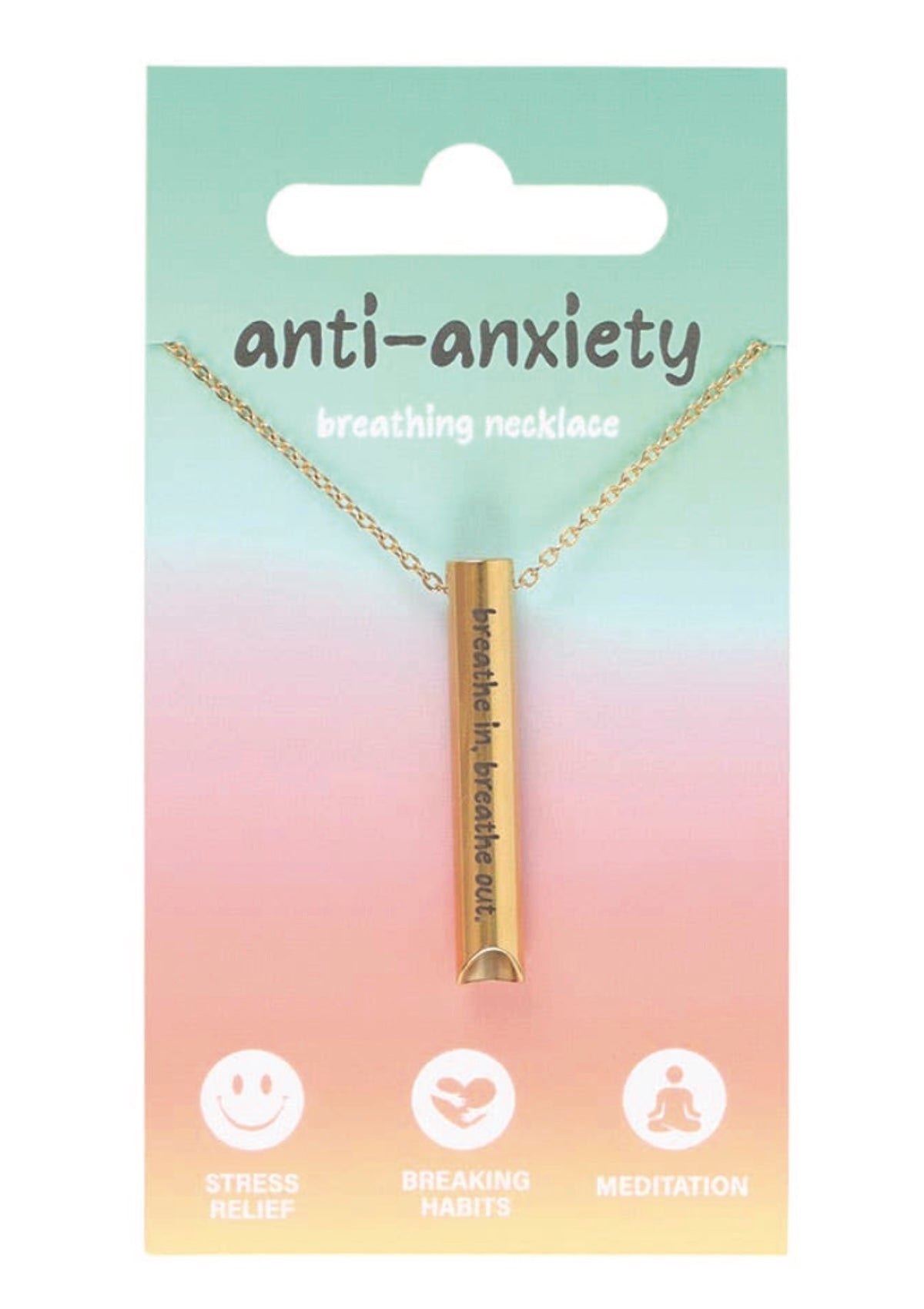 Anti - Anxiety Breathing Necklace - Foxy’s
