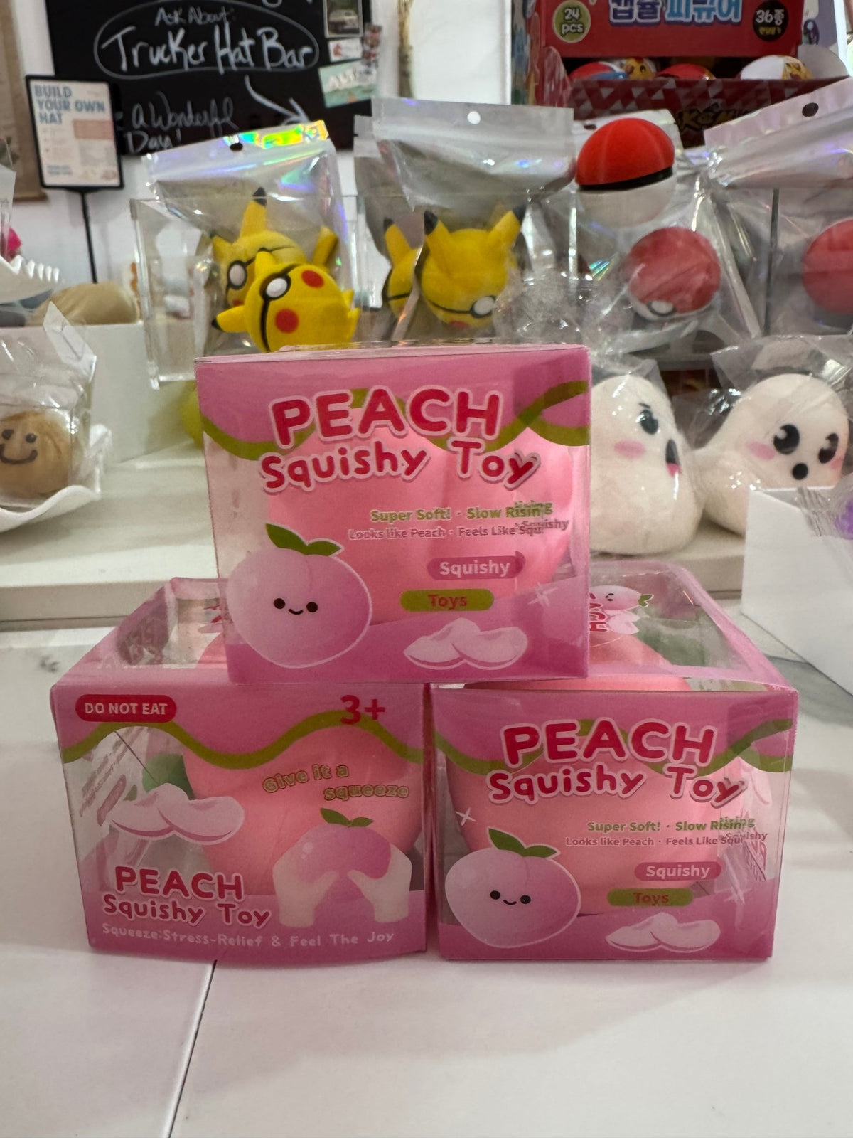 Peach Squishy Toy - Foxy’s