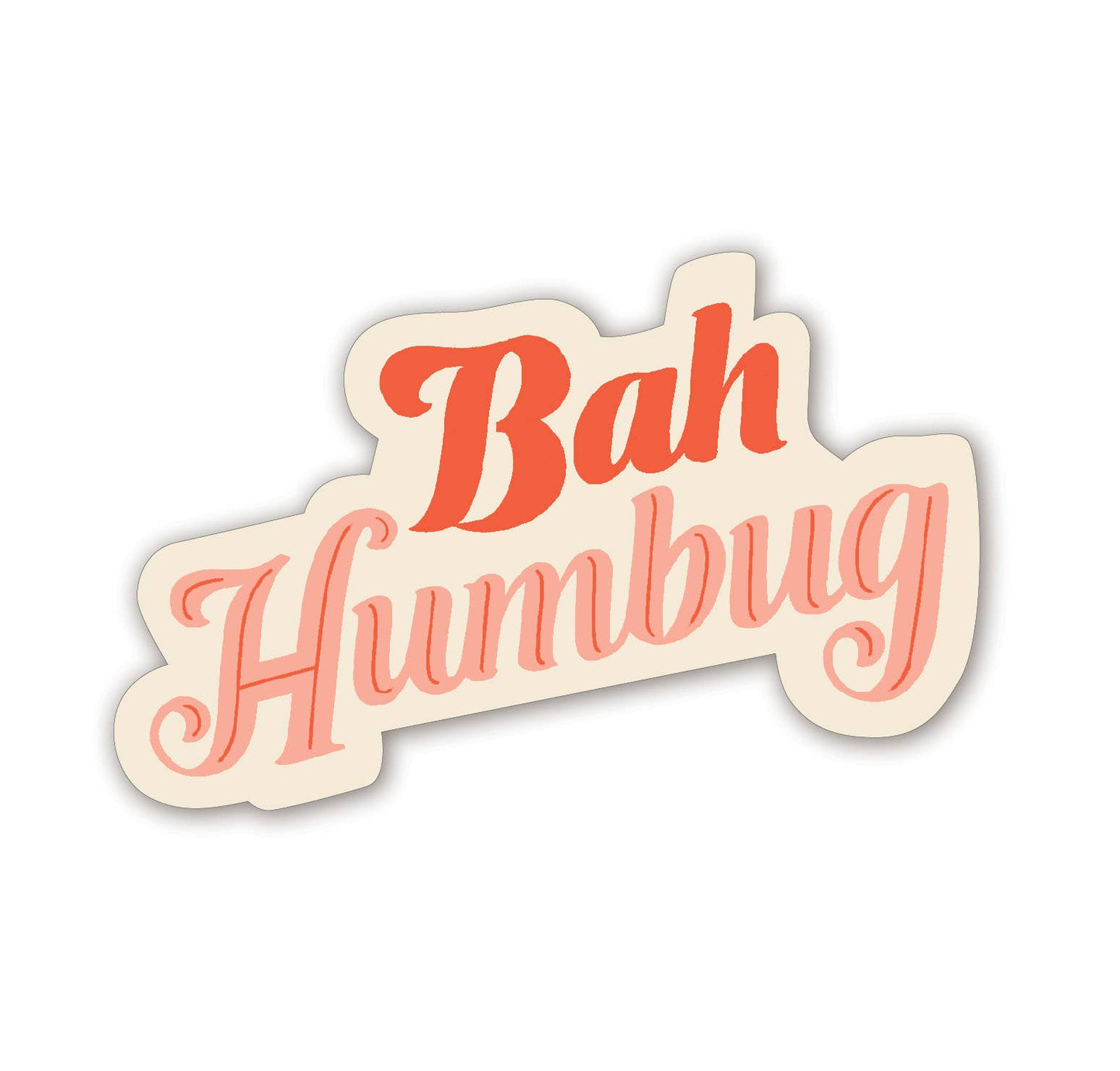 bah humbug sticker