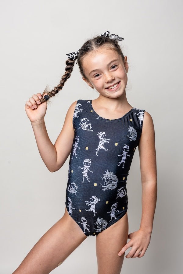 Mummified Halloween Leotard - Foxy’s