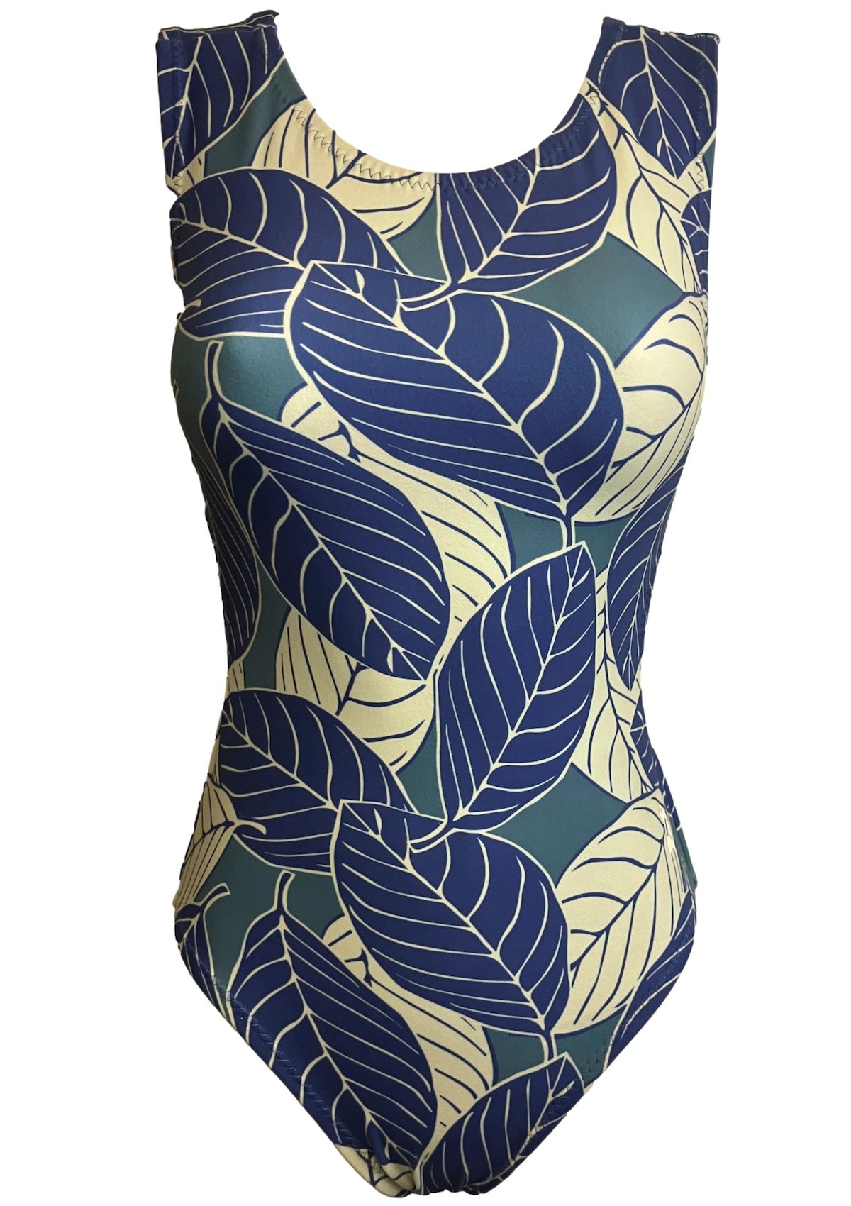 Ultra Soft Blue Fern Leotard by Foxy's - Foxy’s