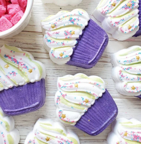 ice cream bath bombs best selling gifts at Foxy's 