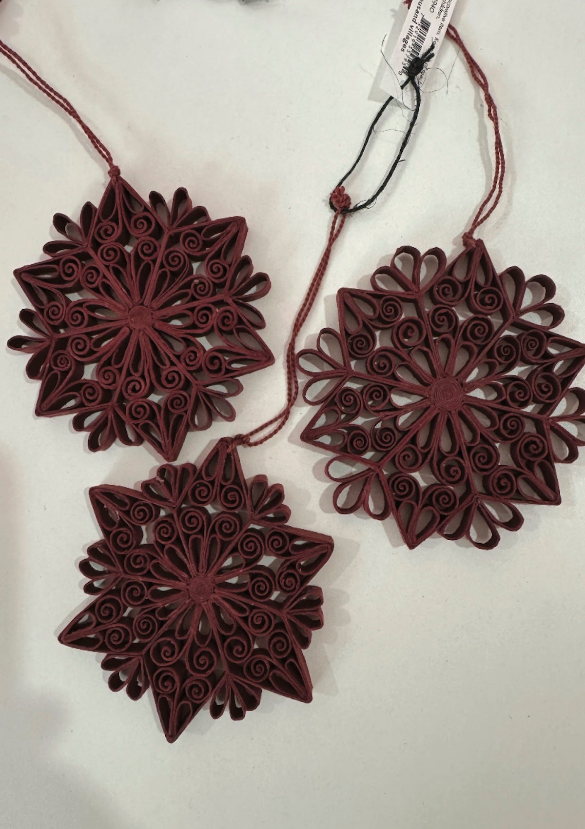 Paper Snowflake Ornaments - Foxy’s