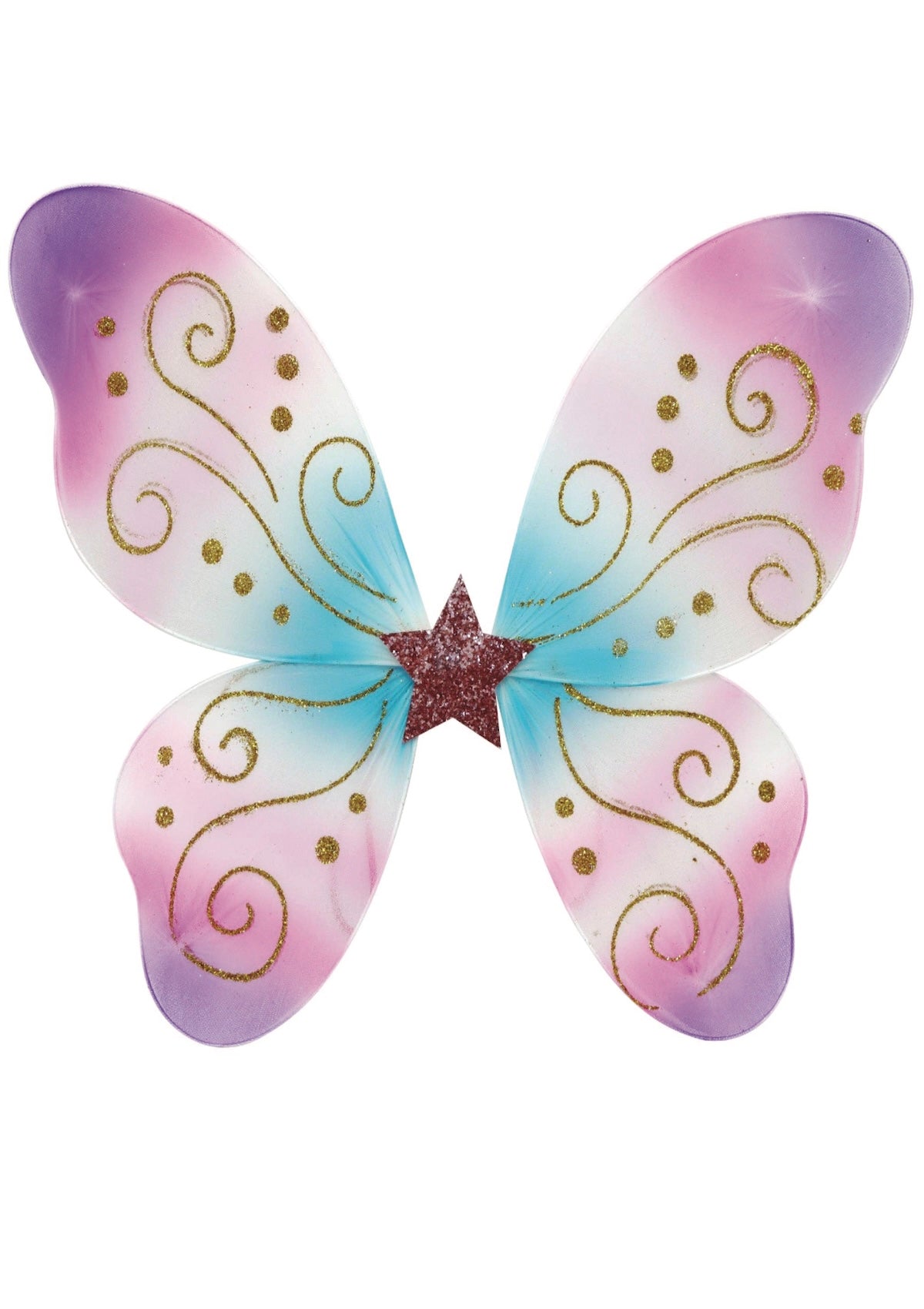 Rainbow Fairy Butterfly Wings for Girls - Dress Up & Pretend Play - Foxy’s