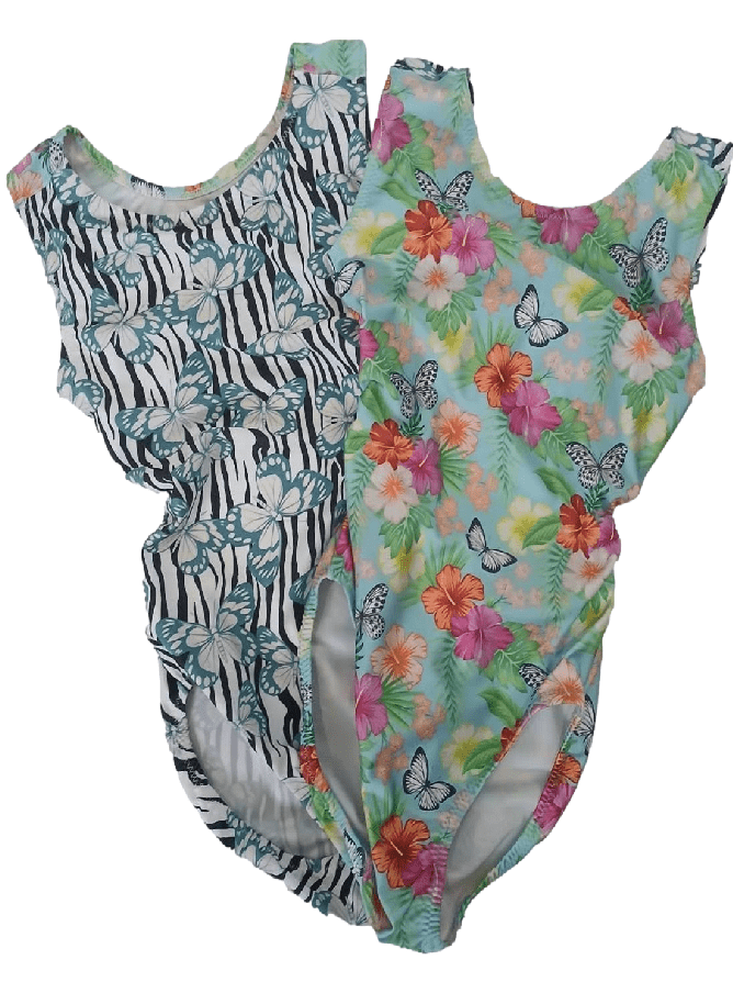 Butterfly World Vice Versa Leotard - Matching Bestie Gymnastics Leotards (Which One Will You Choose?) - Foxy’s