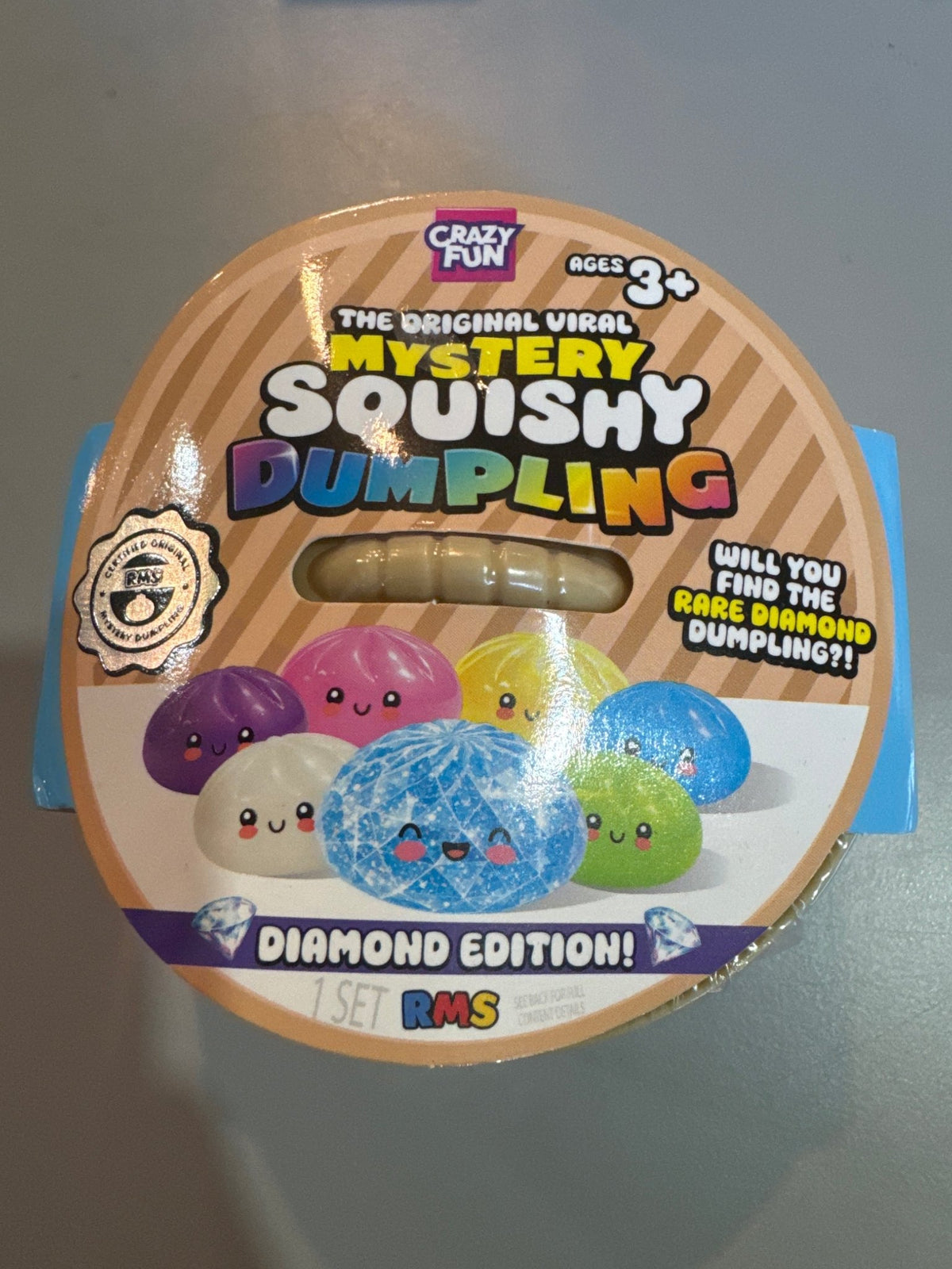 Mystery Squishy Dumpling- Diamond Edition - Foxy’s