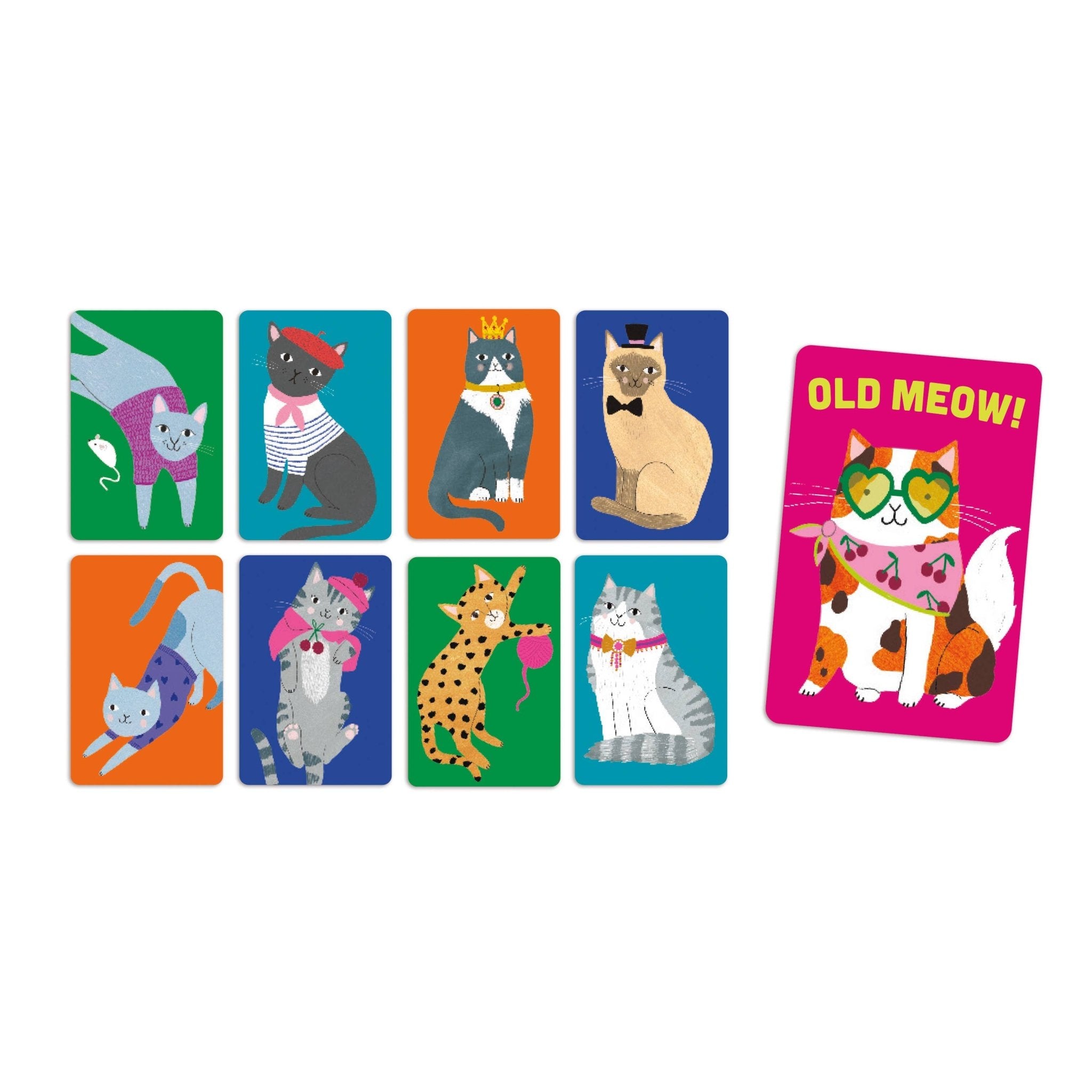 Old Meow! Card Game - Foxy’s