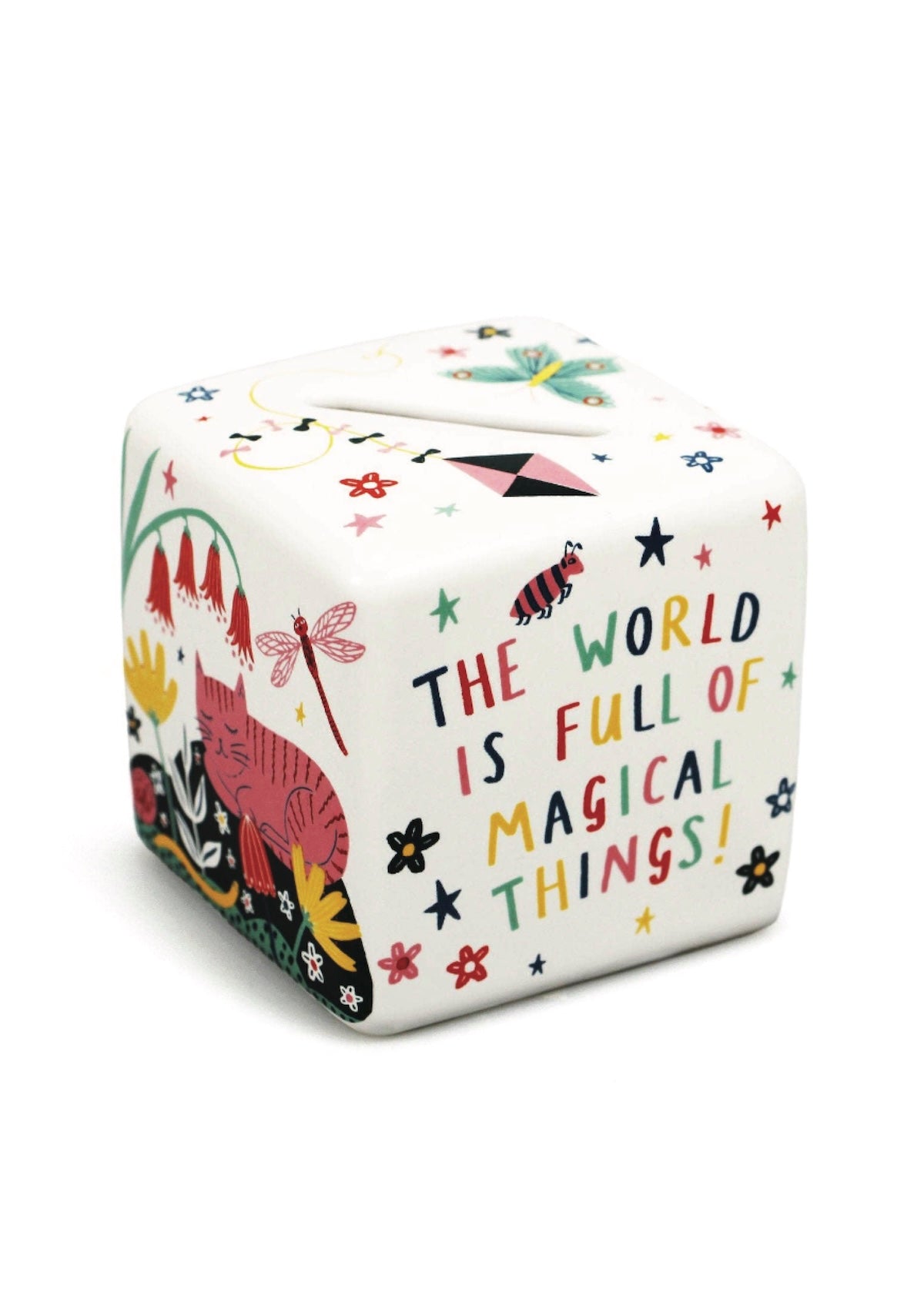Money Box Magical Positive Uplifting Message - Foxy’s