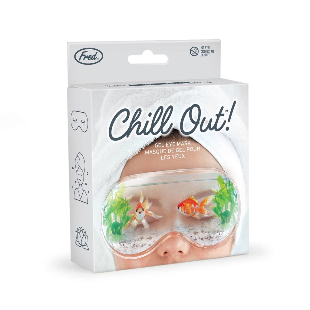 chill out facial eye mask with fish