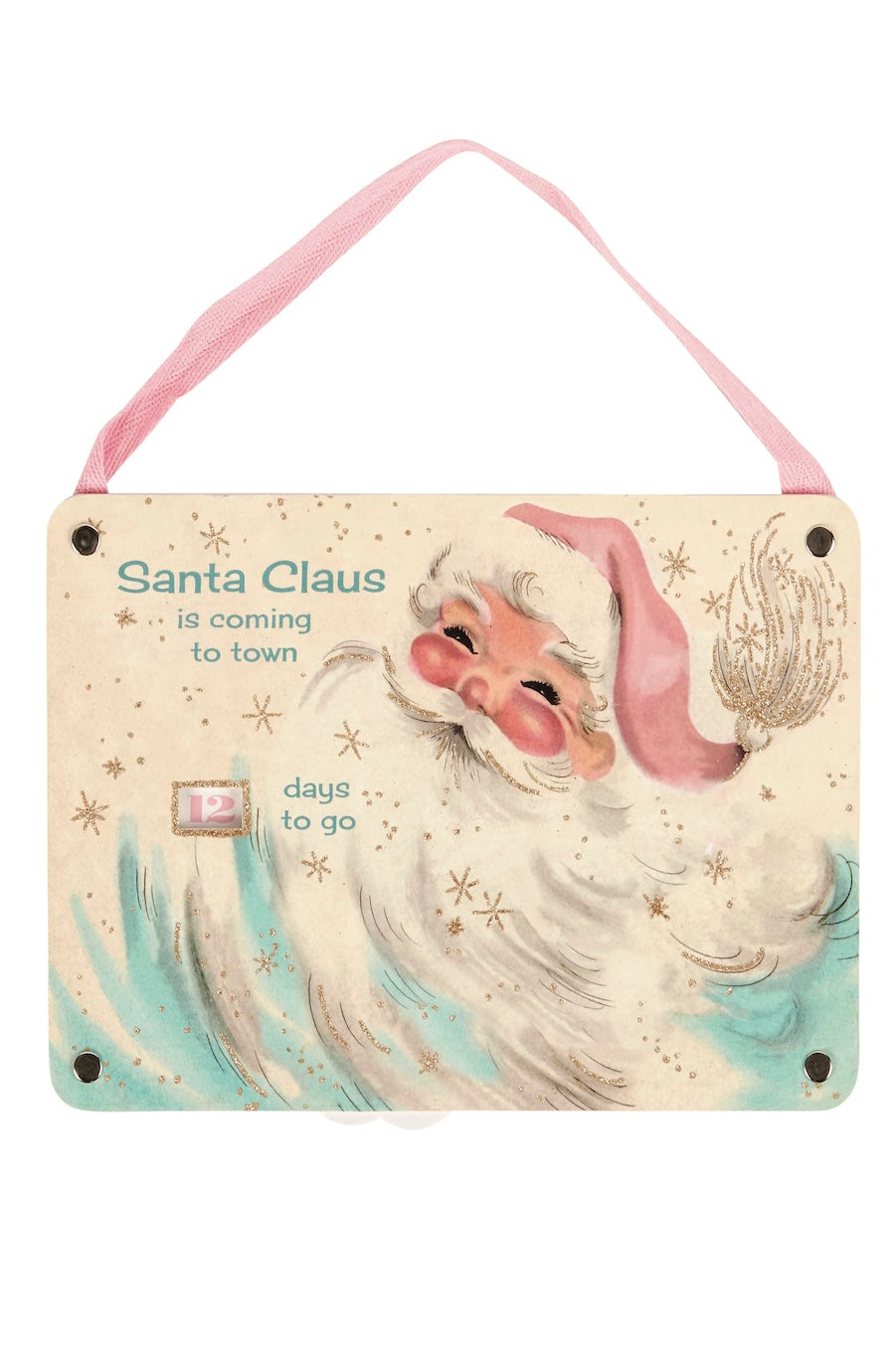pastel Christmas countdown calender