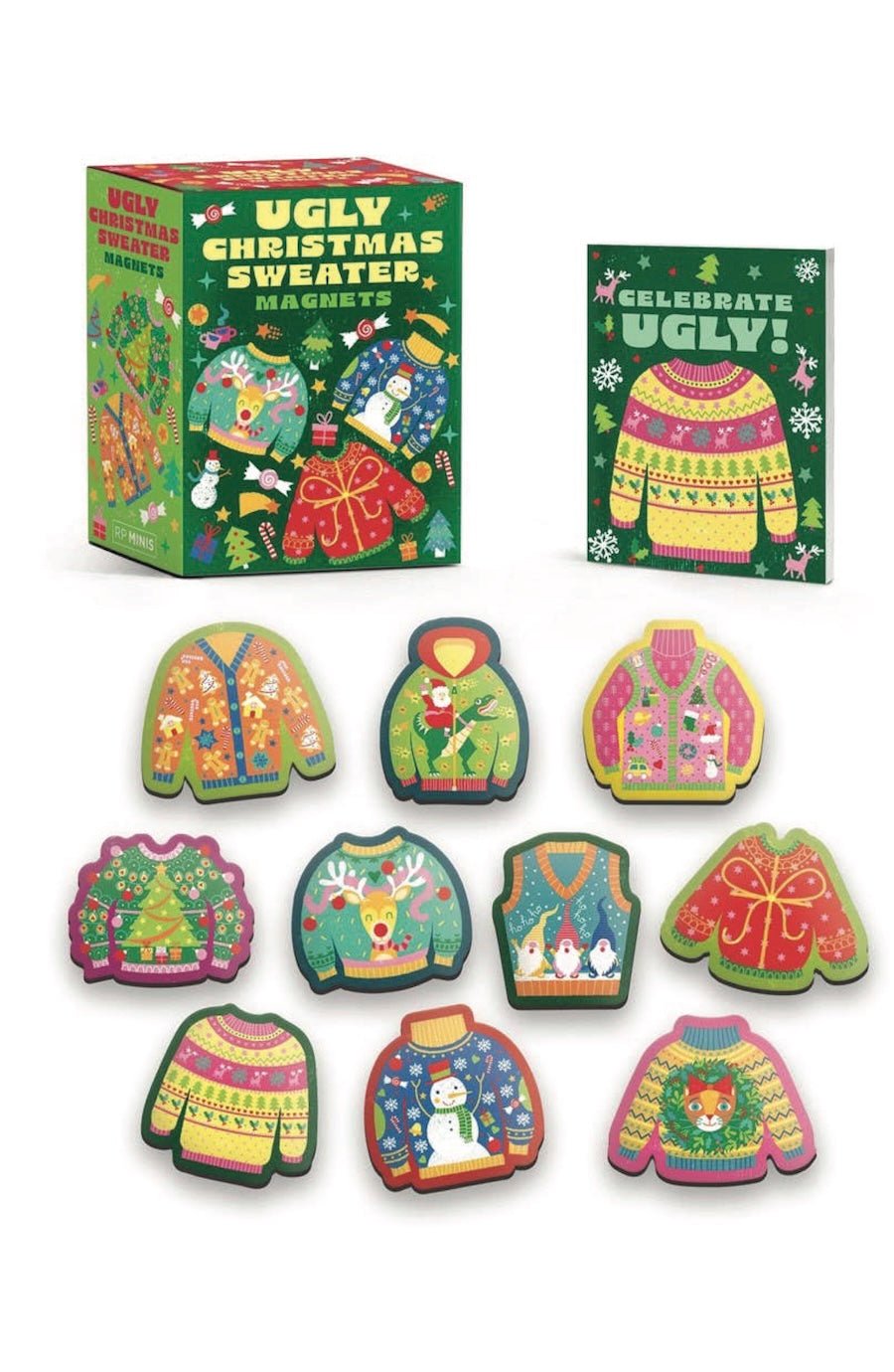 Ugly Christmas Sweater Magnets - Foxy’s