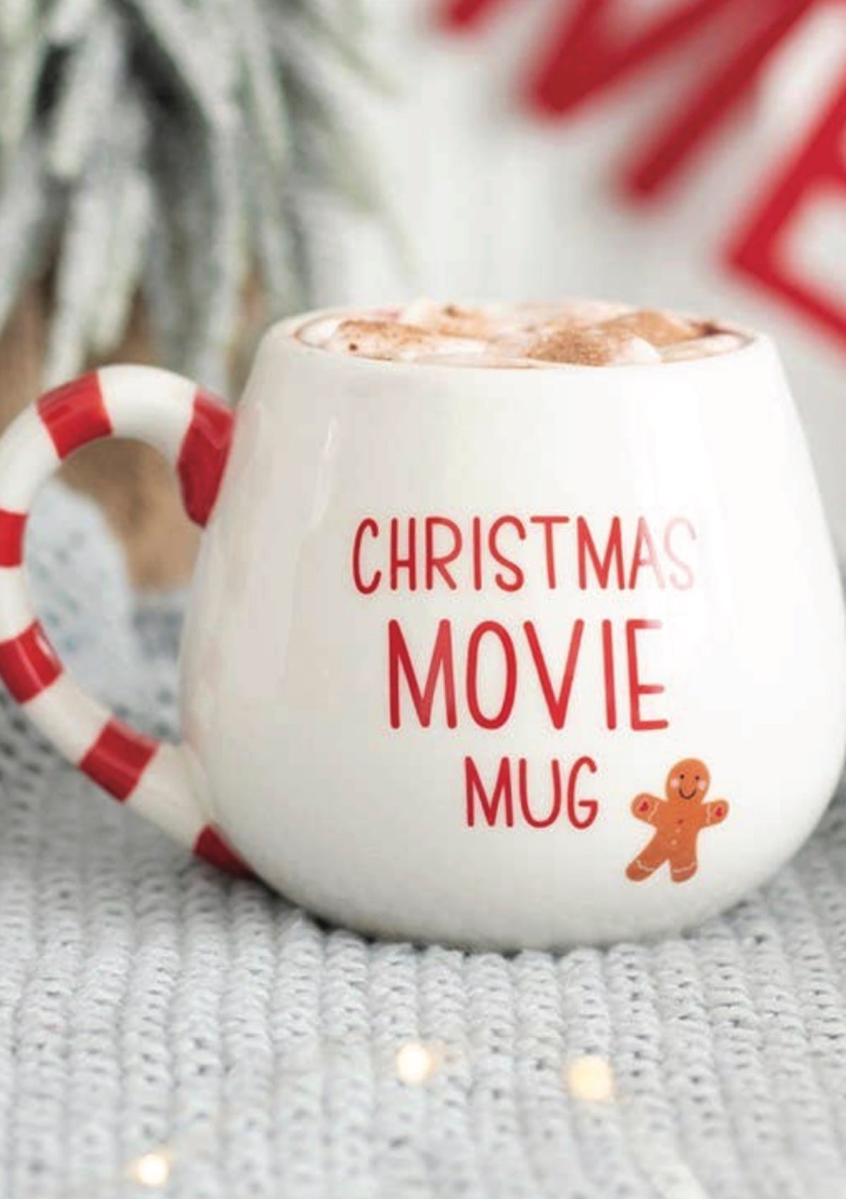Christmas Movie Gingerbread Rounded Mug - Foxy’s