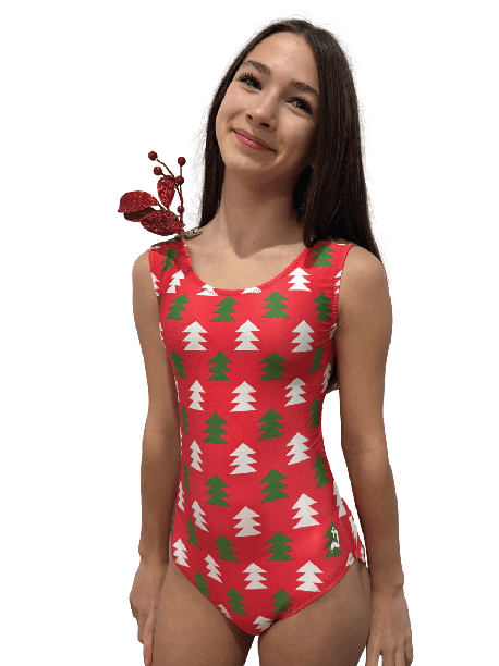 Christmas Classic Gymnastics Leotard | Foxy's Leotards - Choose Your Style! - Foxy’s