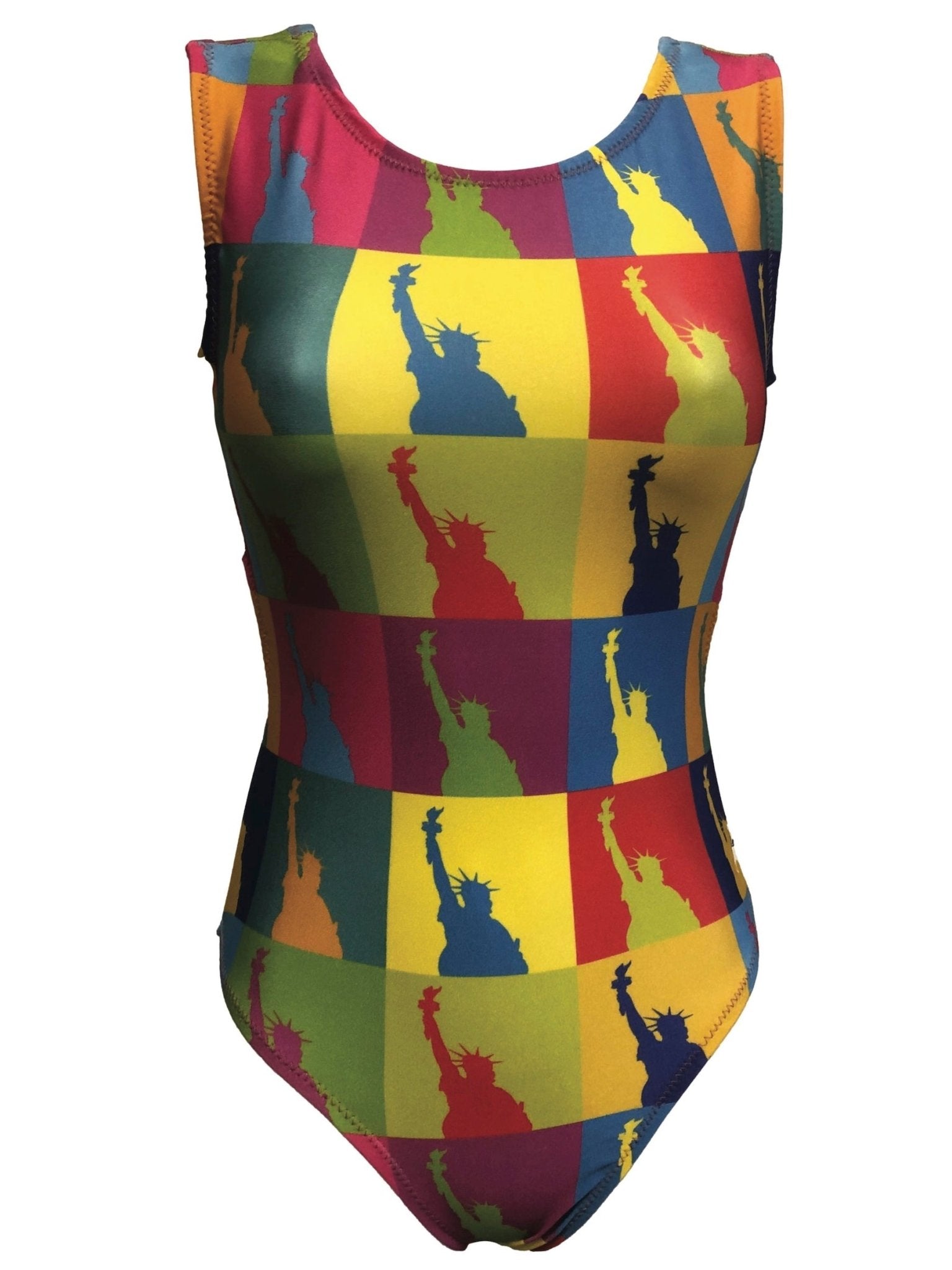 Liberty Statue Gymnastics Leotard - Foxy's Fun USA Design! - Foxy’s