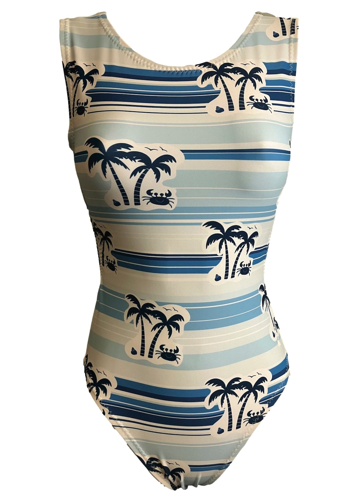 Foxy's Crab Tree Gymnastics Leotard - Girls Beachy Tank Leo Made in USA - Foxy’s