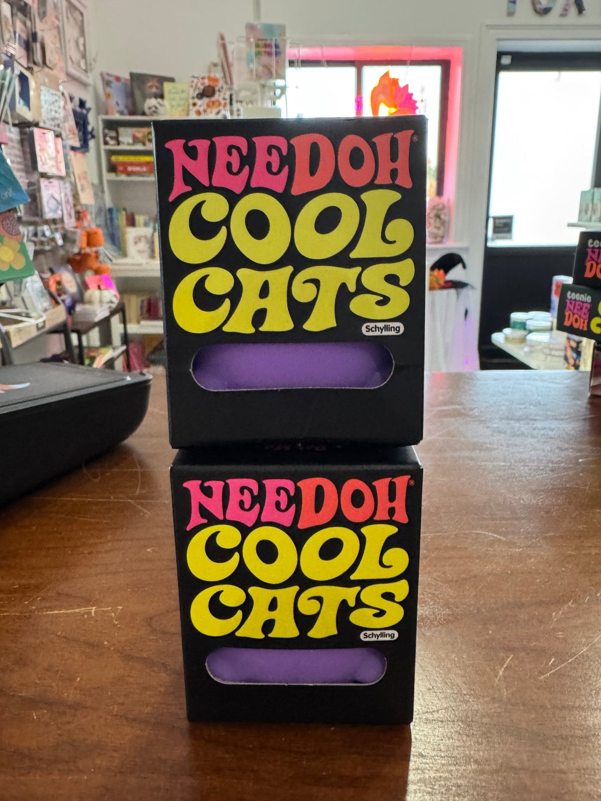 Authentic: Purple NeeDoh Cool Cats - Foxy’s