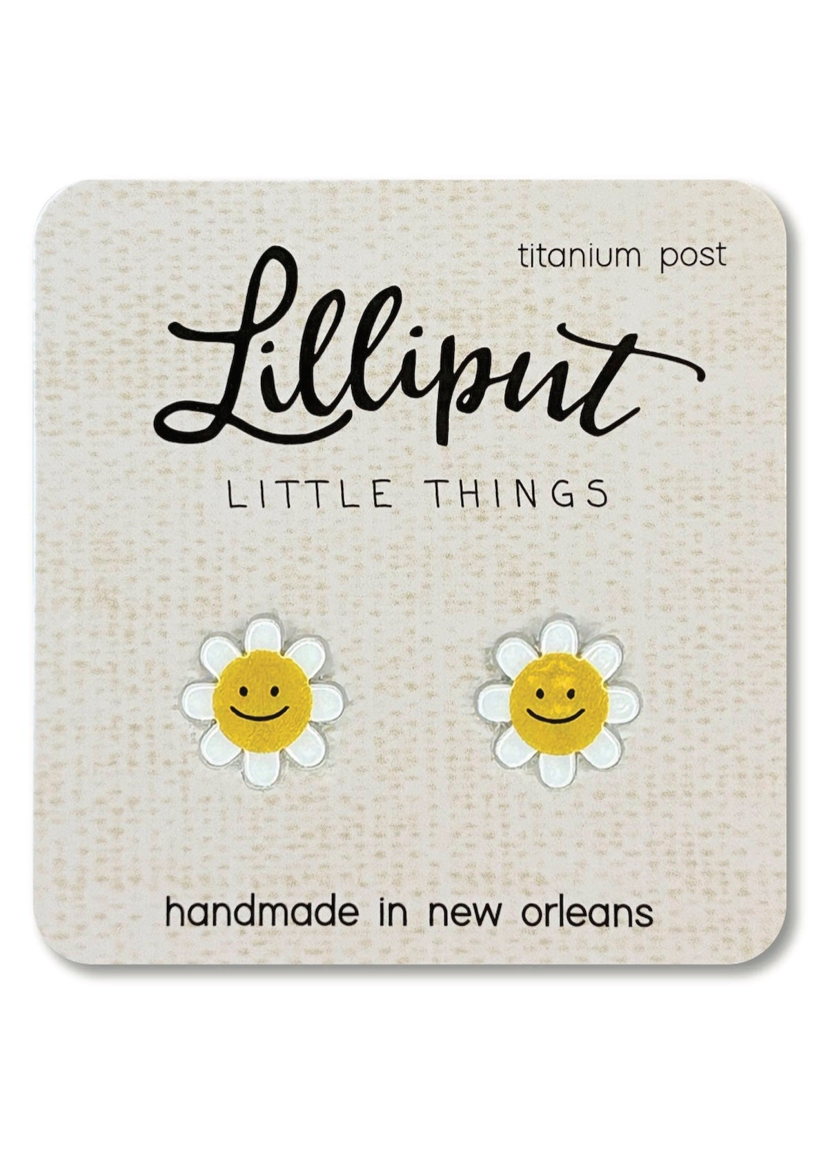 Happy Daisy Earrings // Smiling Daisy Earrings - Foxy’s