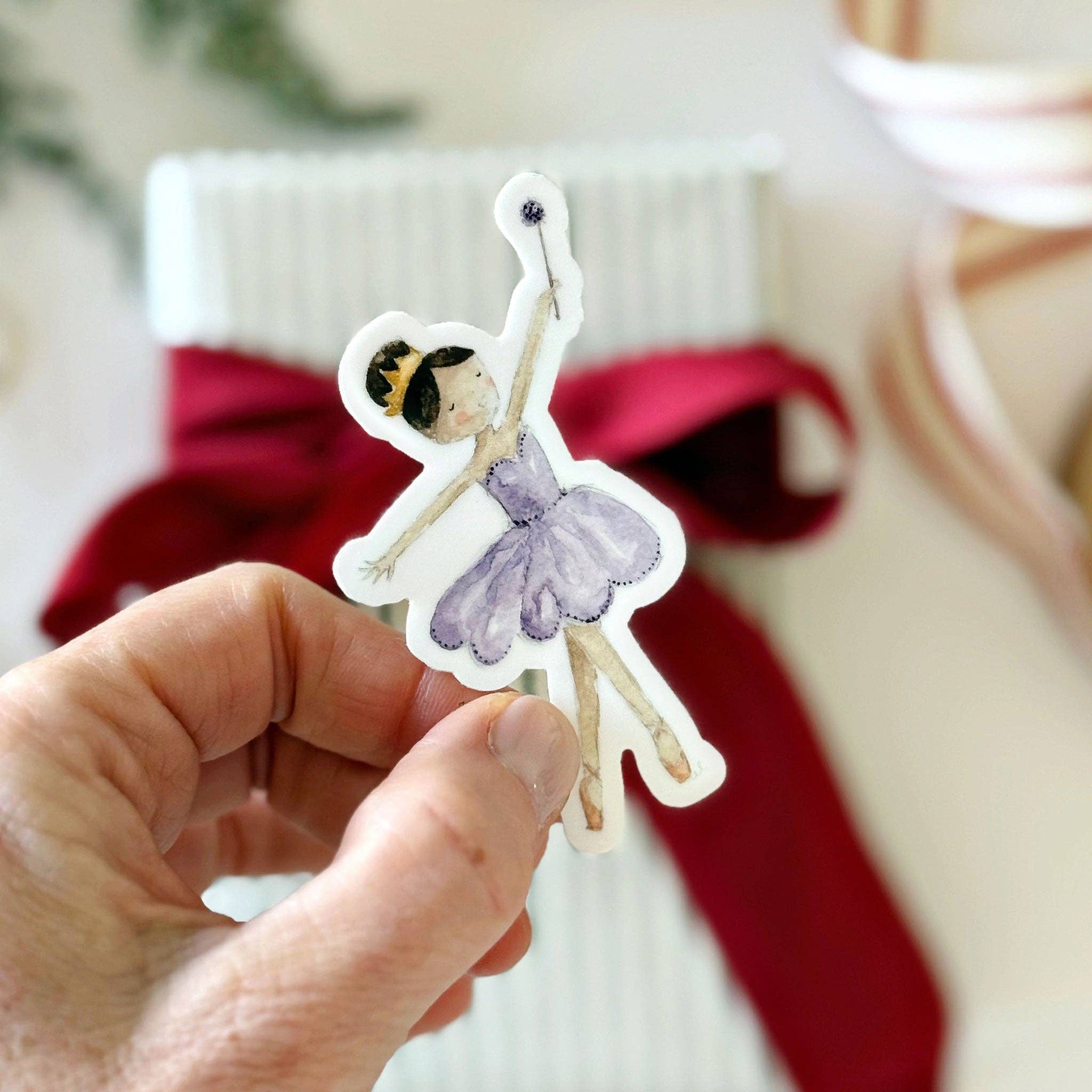 Sugarplum Fairy Dance & Gymnastics Sticker - Foxy’s