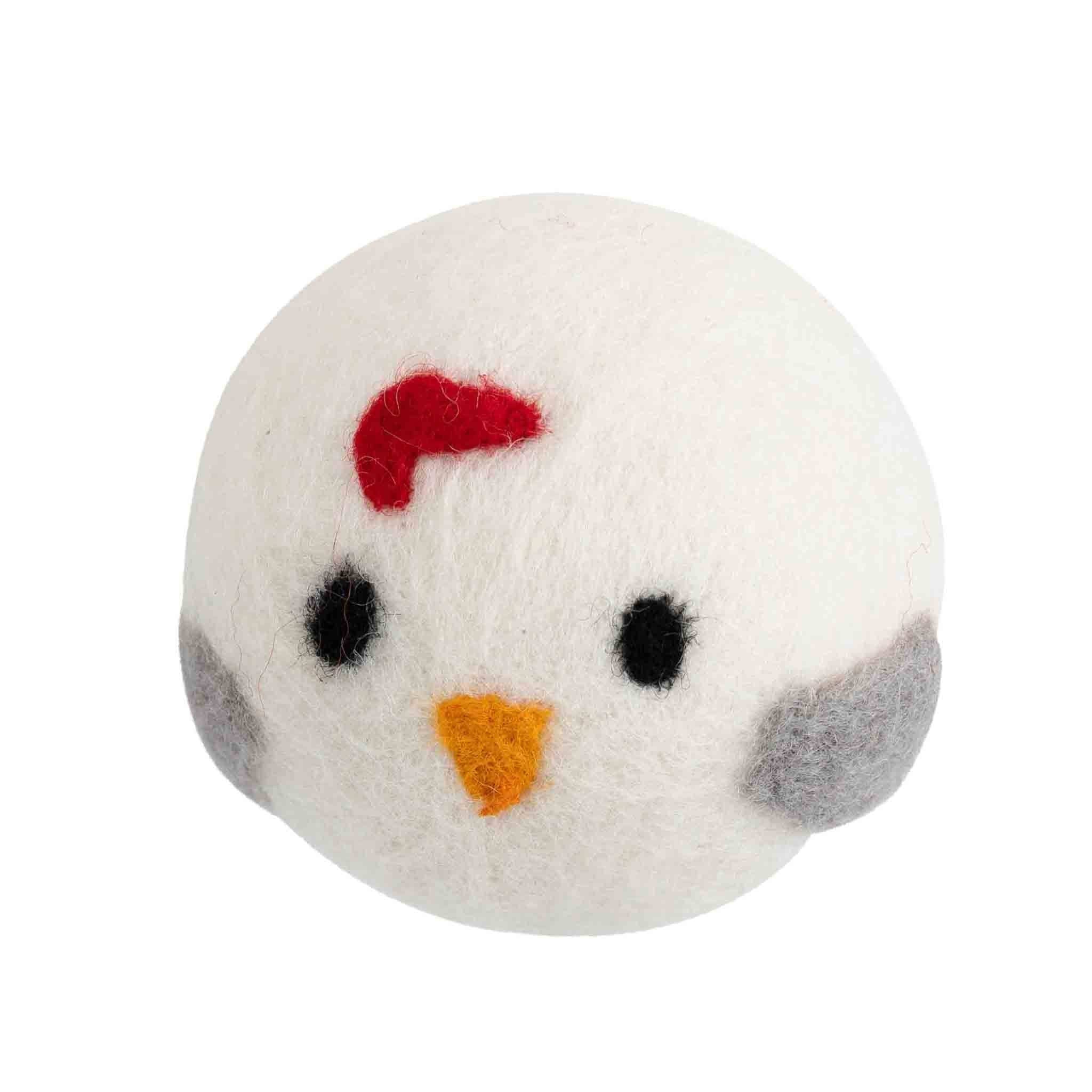 Eco Friendly Wool Dryer Ball - Chicken - Foxy’s