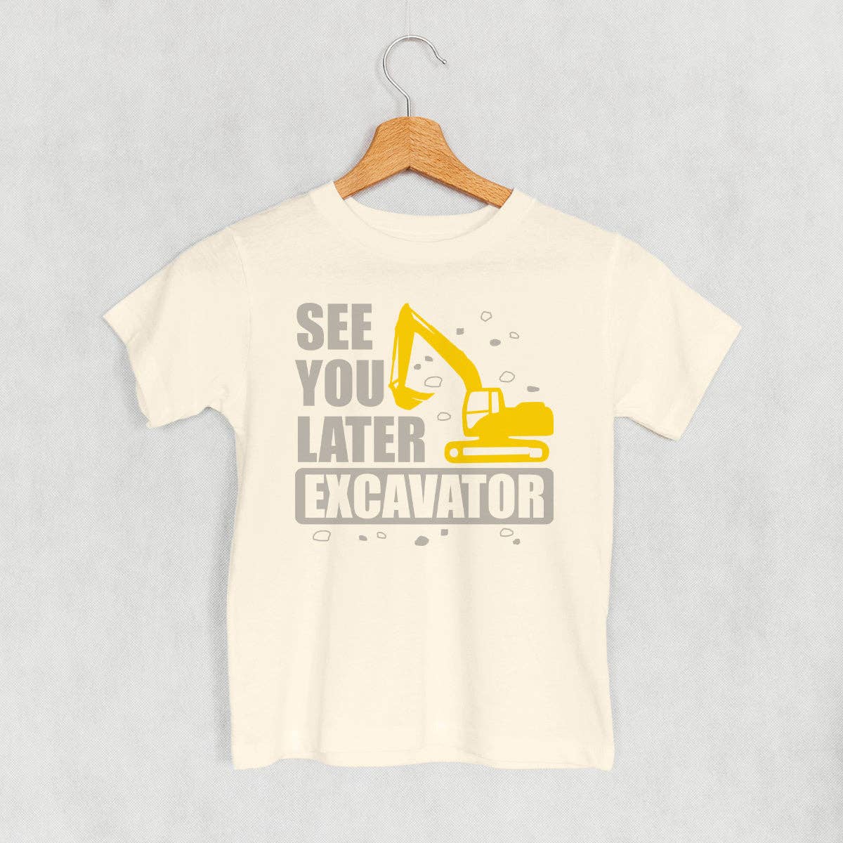 boys excavator t-shirt