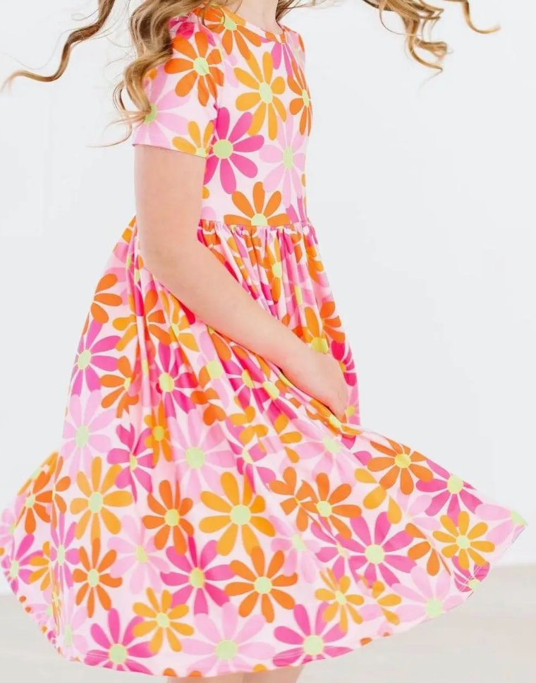 floral pocket dress