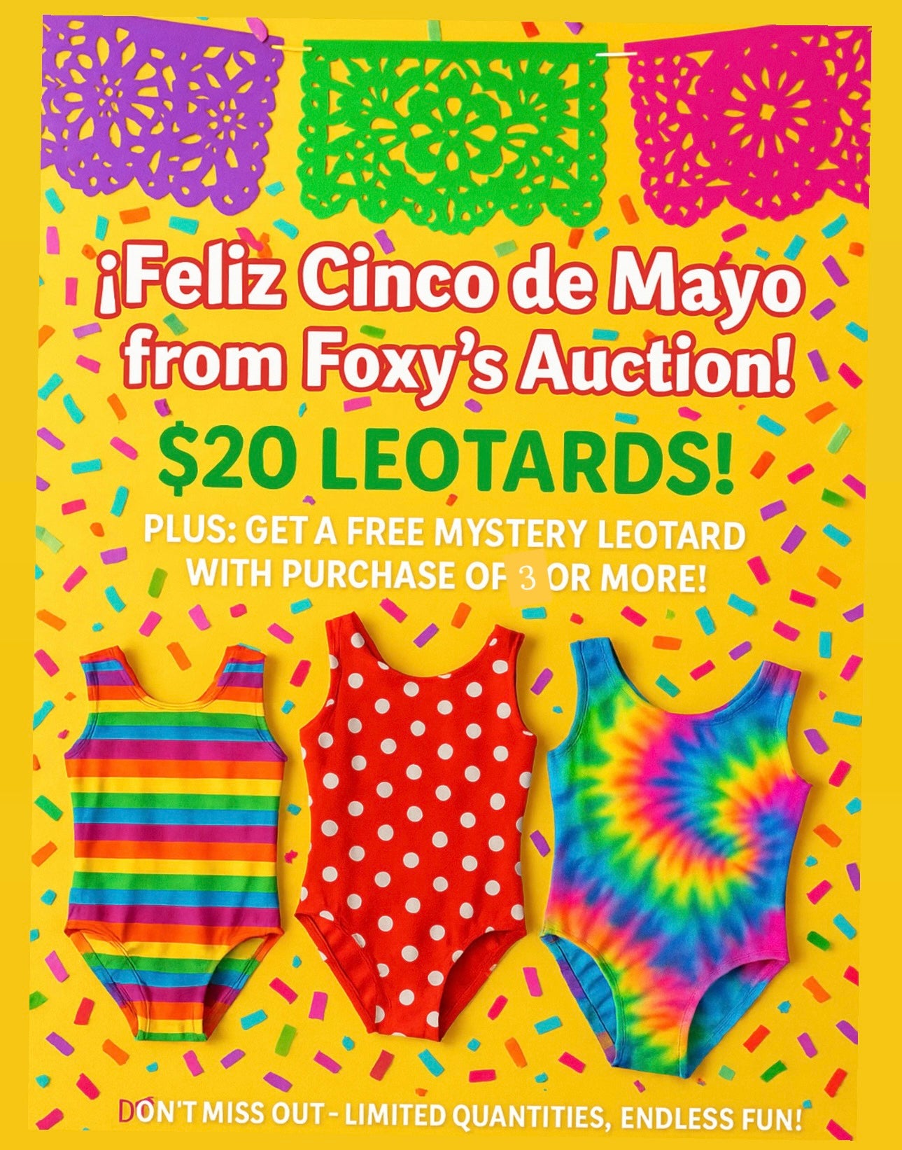 Cinco de Mayo Foxy’s Auction 