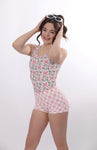Ultra soft leotard and shorts for girls 