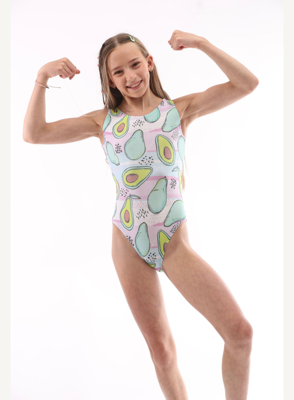 Avocado leotard