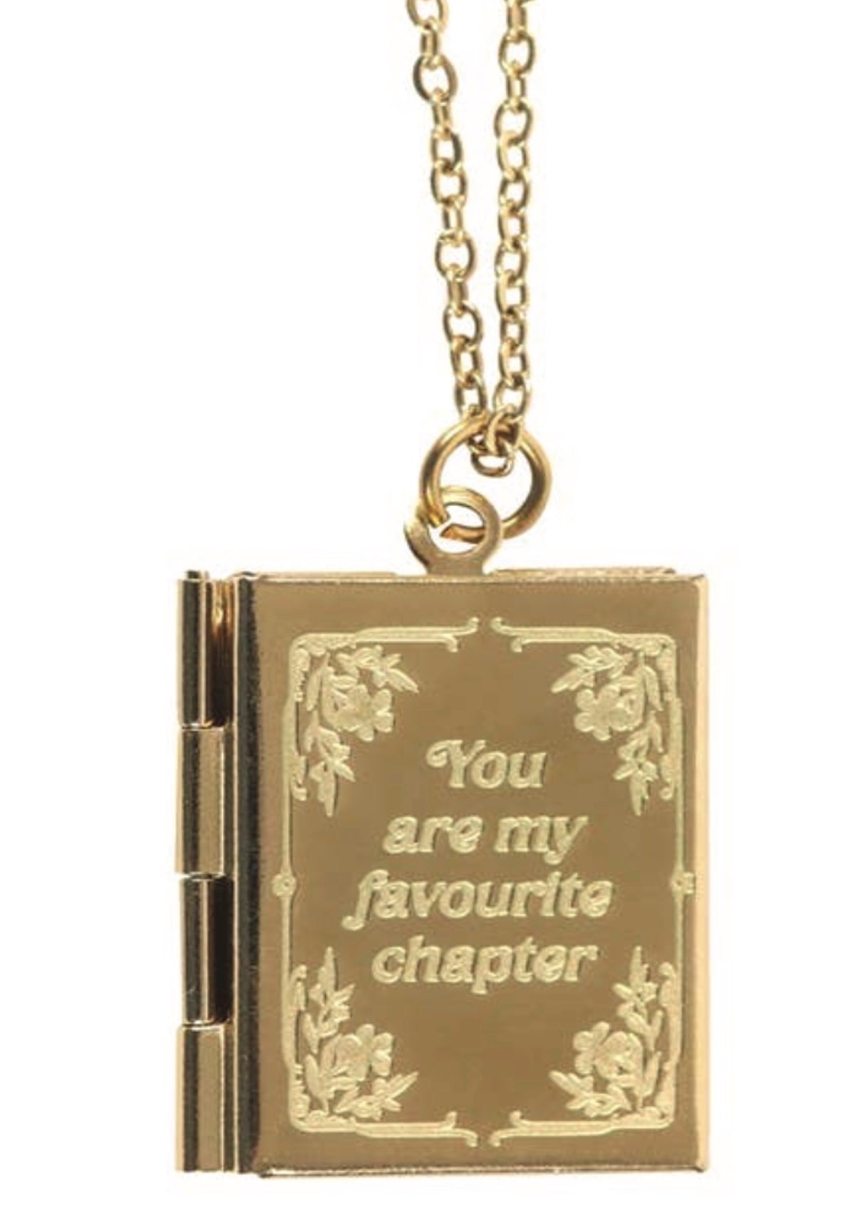 Book Shaped Locket Necklace in Gift Box - Foxy’s