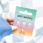 gold anti anxiety ring