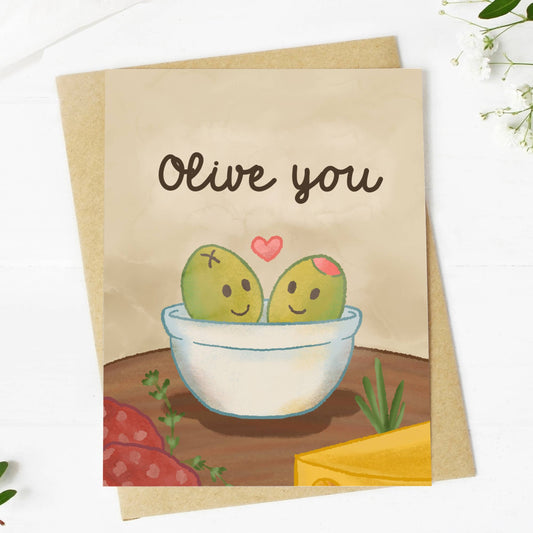 love greeting card for romance