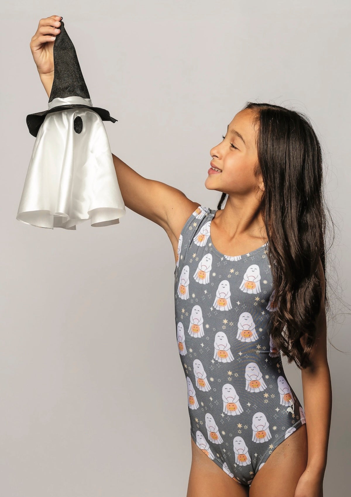 Trick - Or - Treat Ghost Halloween Leotard - Limited Edition Spooky Style - Foxy’s