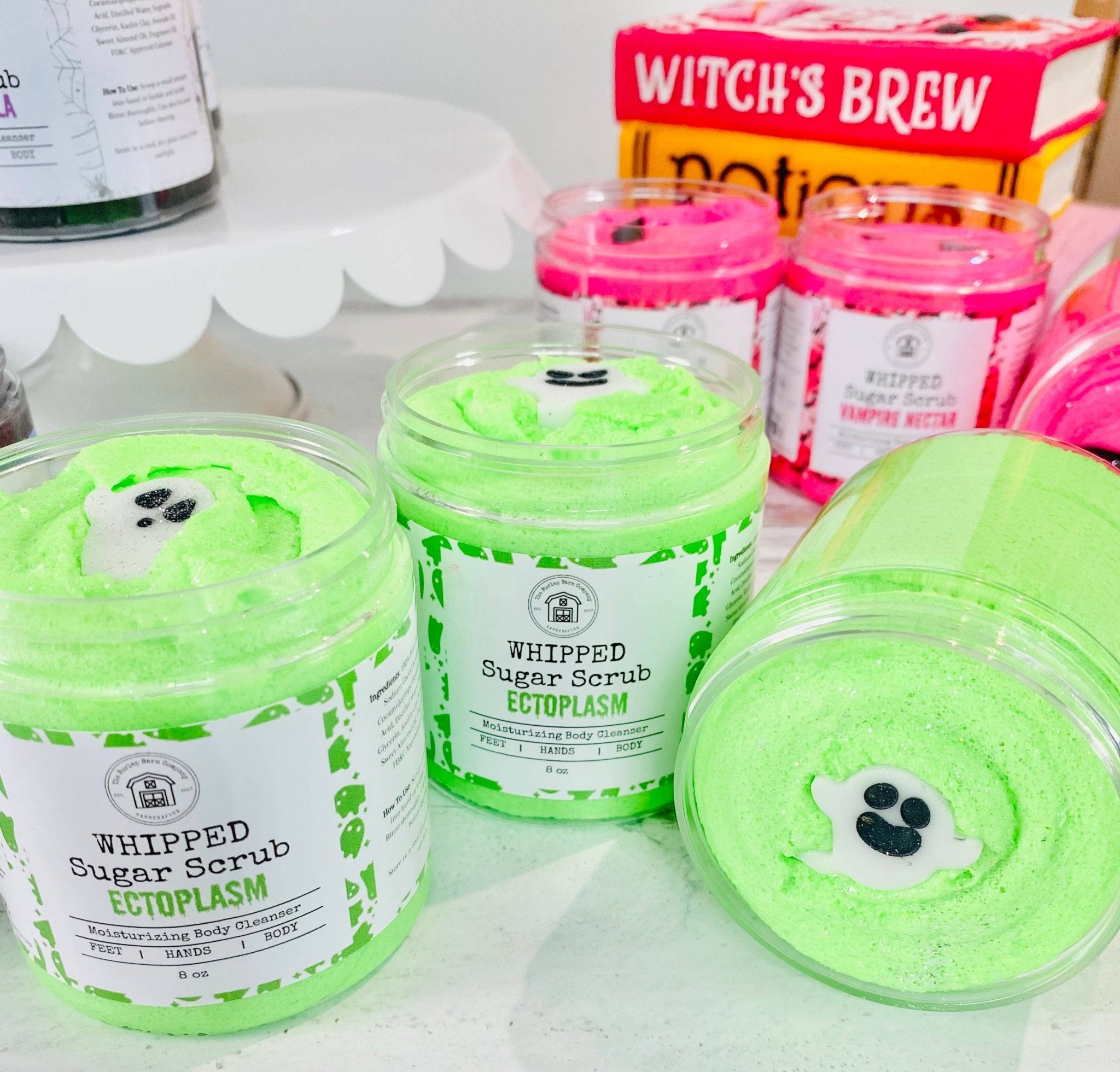 Ectoplasm Foaming Whipped Sugar Scrub  - Foxy’s