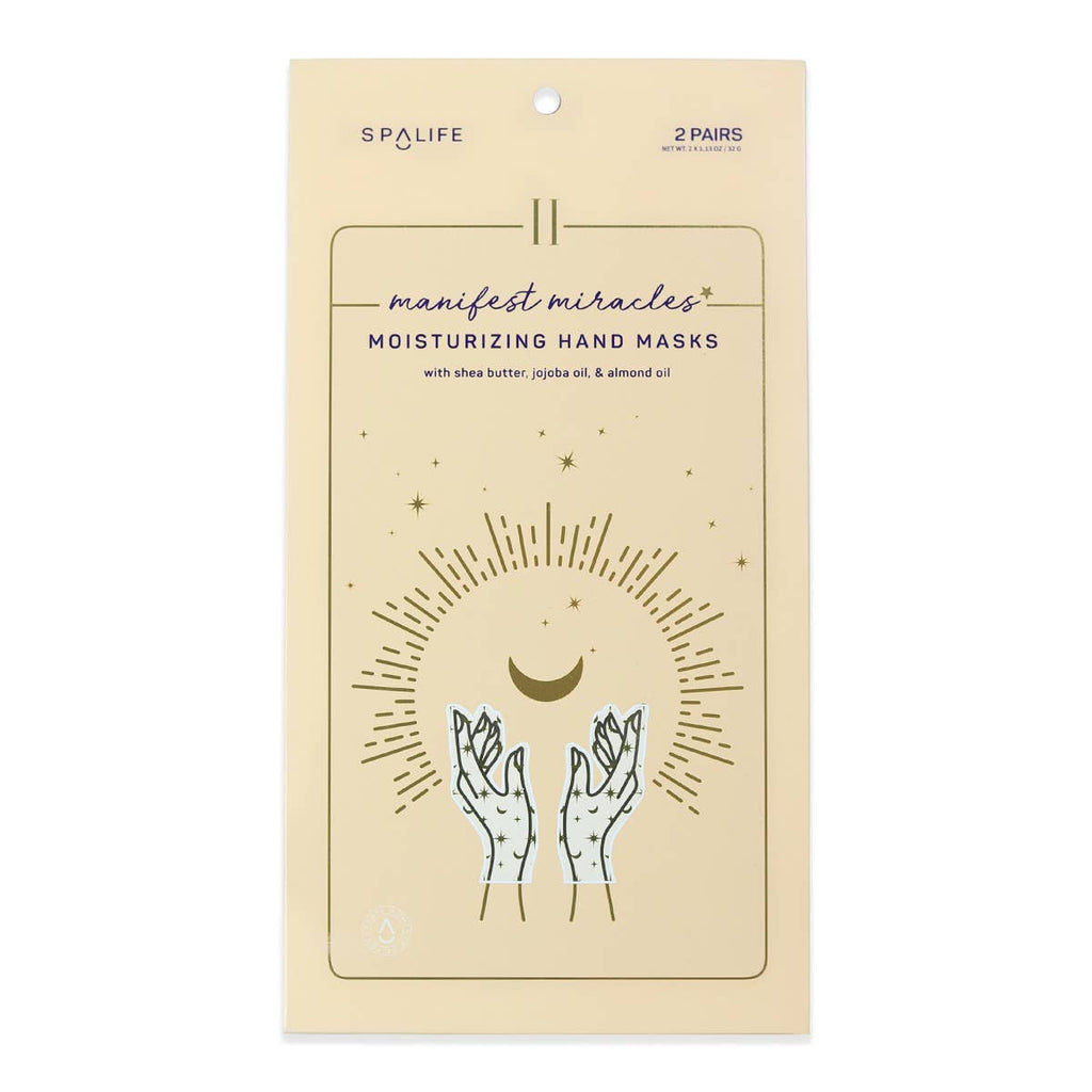 Hand masks spa treatment 