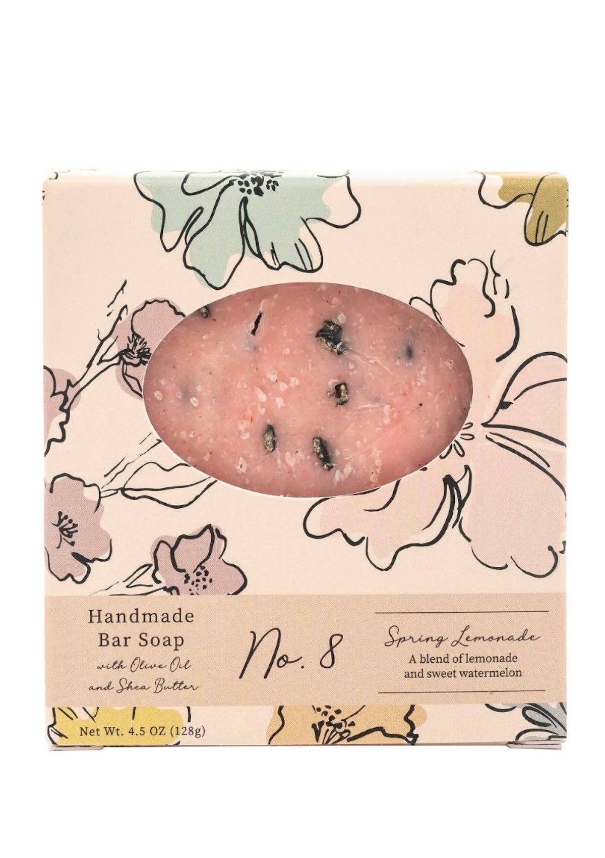 Wild Blossom Spring Lemonade Soap - Handmade with Oatmeal, Shea, & Coconut Oil - Foxy’s