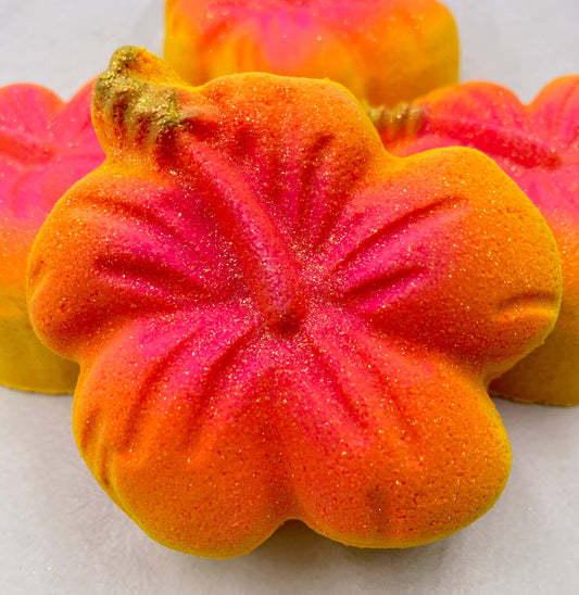 hibiscus flower hawaiin bath bomb