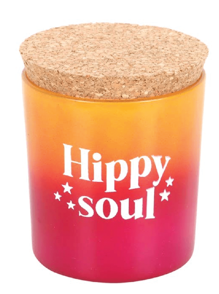 Hippy Soul Pomegranate & Fig Scented Candle | 20 Hour Burn | Foxy's - Foxy’s