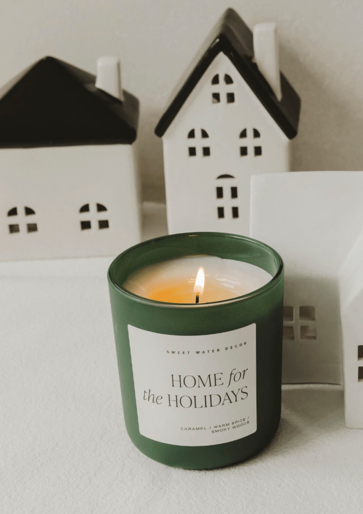 Home for the Holidays 15 oz Soy Candle, Matte Jar - Foxy’s