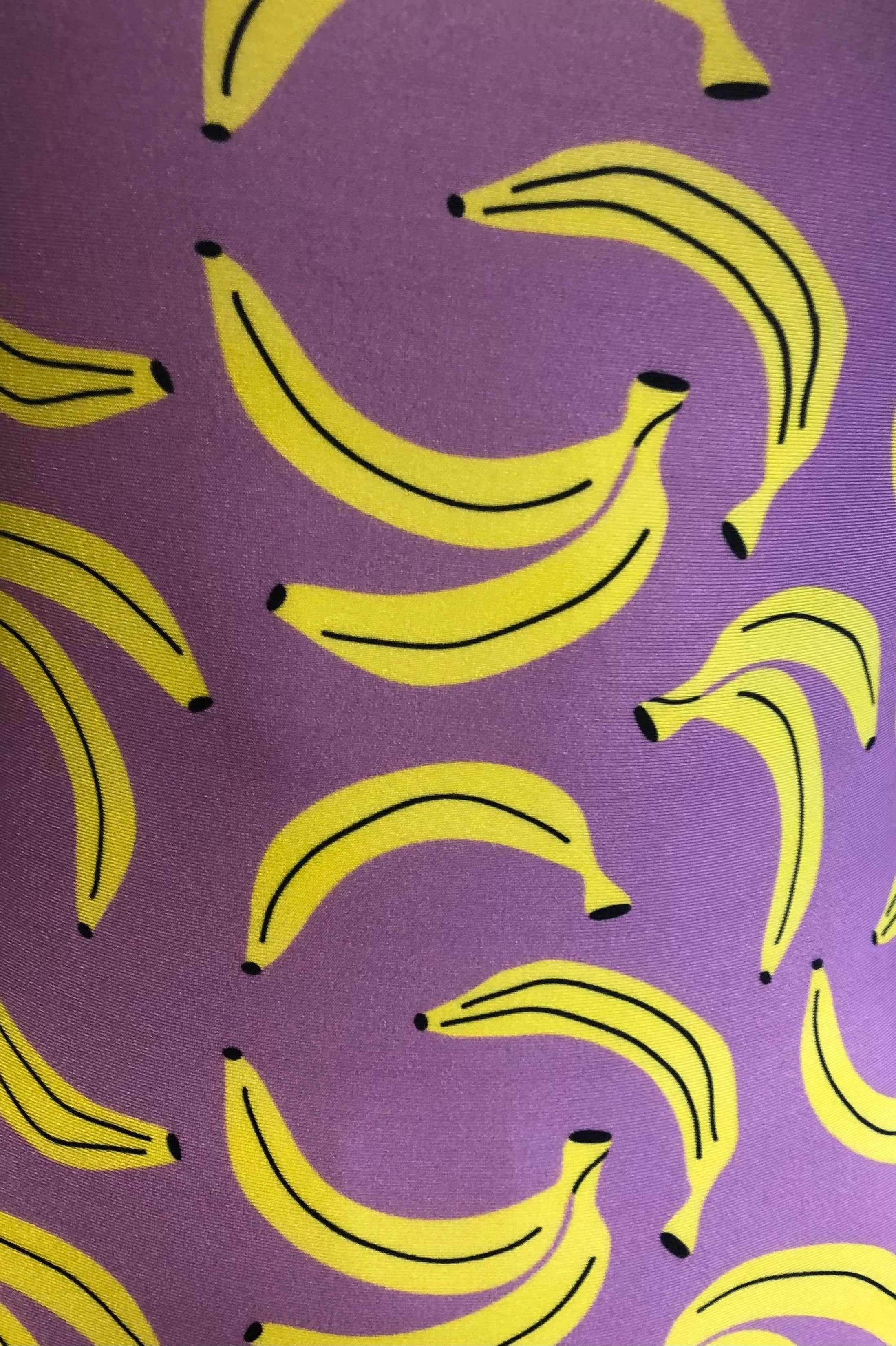 Banana printed fabric 