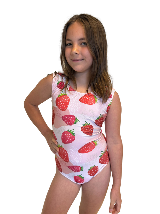 Strawberry leotard