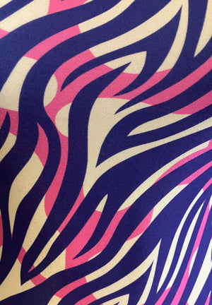 Zebra print by Foxy’s leotards