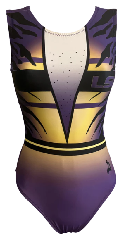 Foxy's Purple Reign LSU Leotard