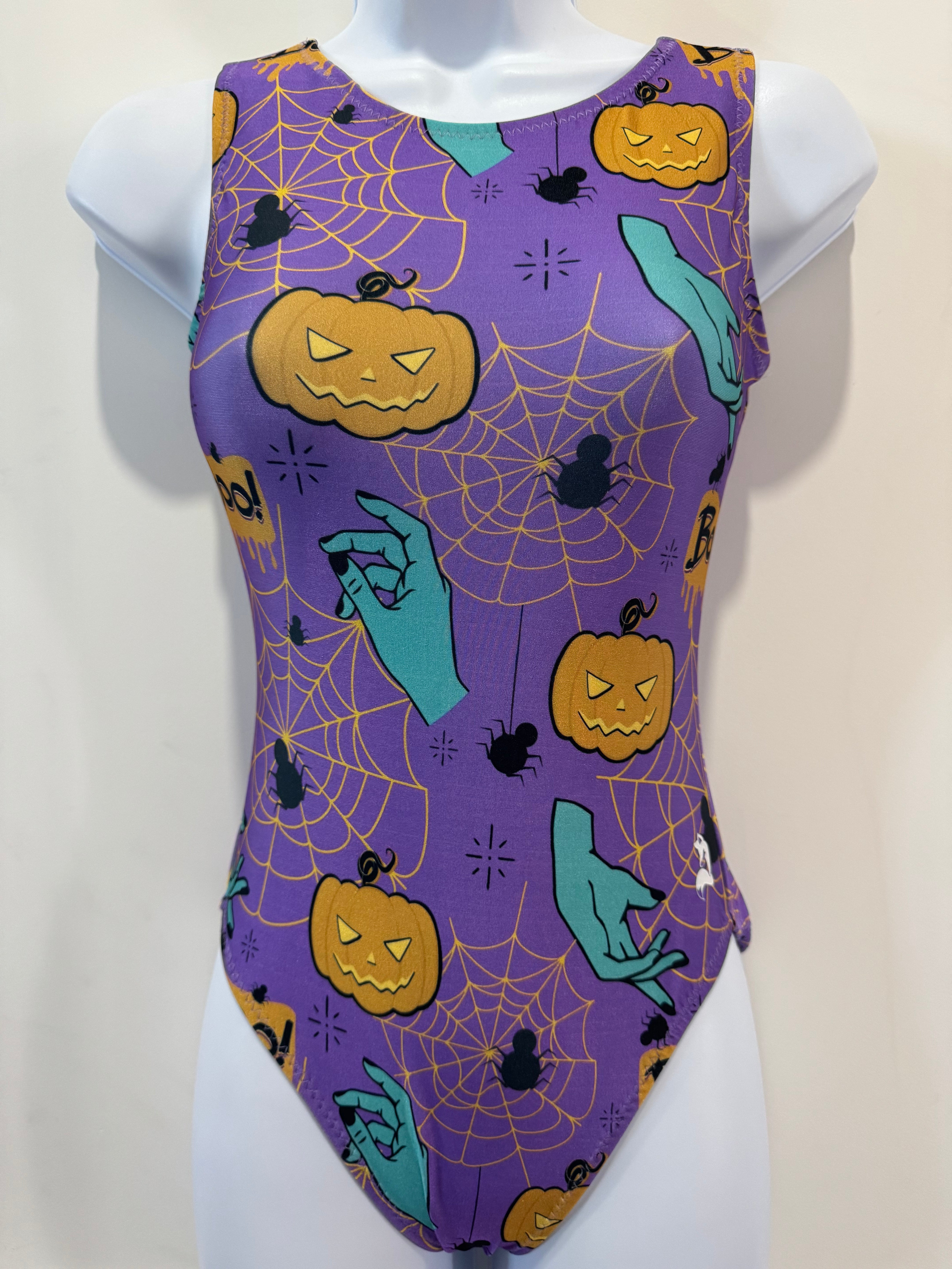 Purple Halloween Vibes Leotard