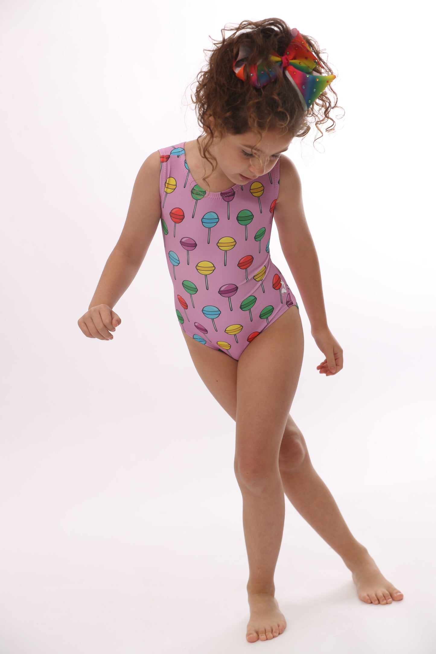 Leotard with suckers for girls 