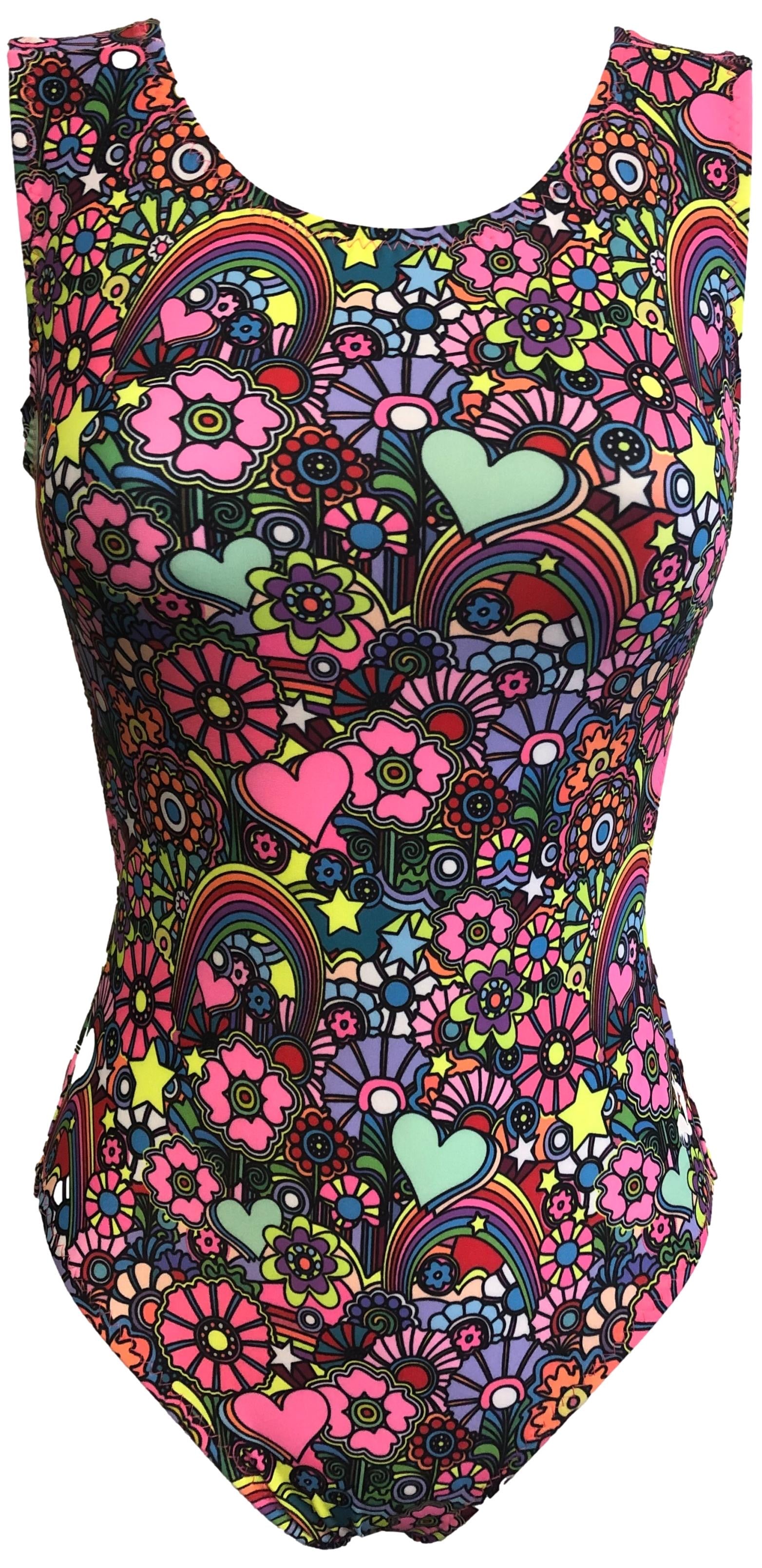 Fun gymnastics leotards