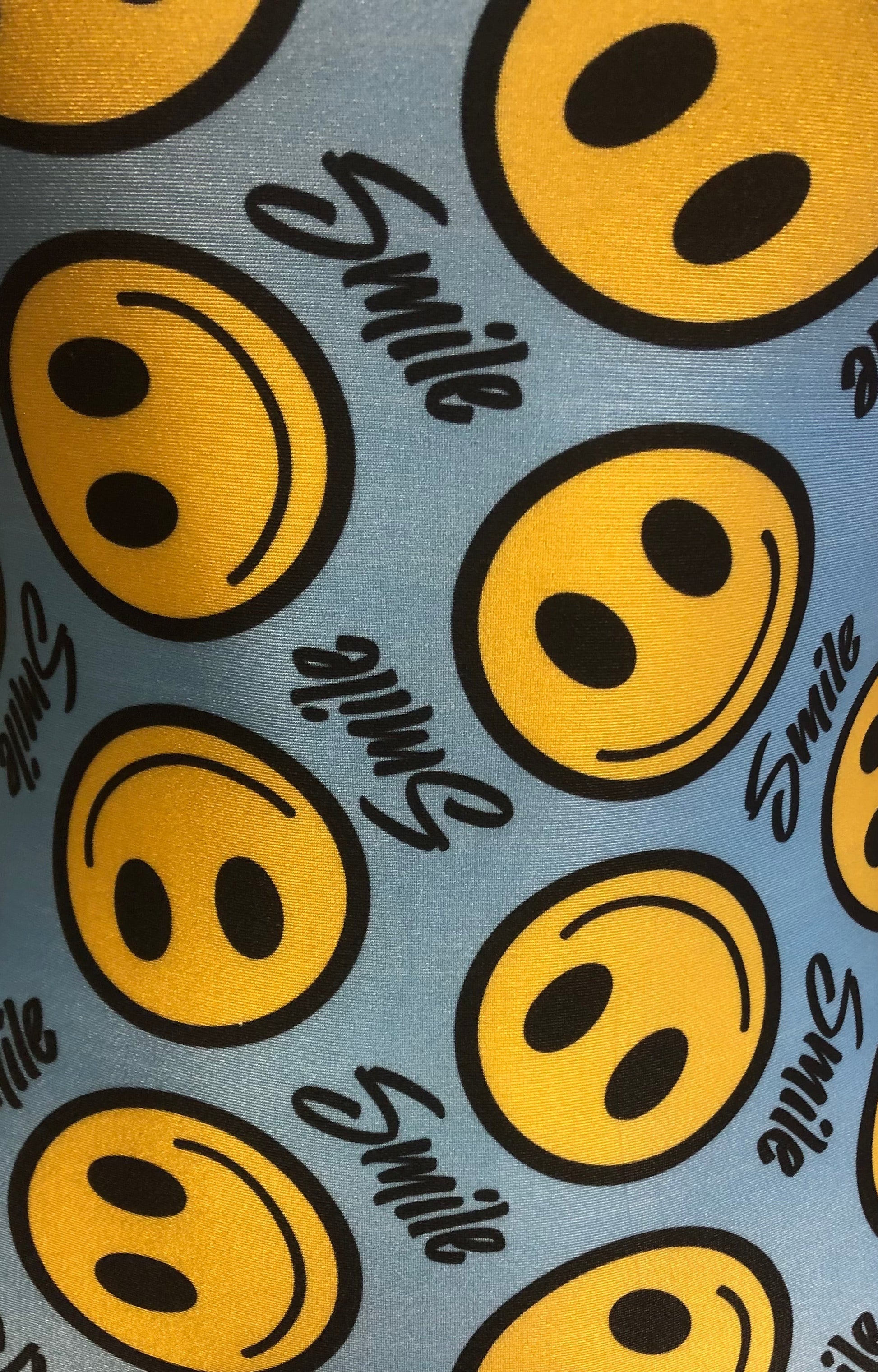 Smile face fabric