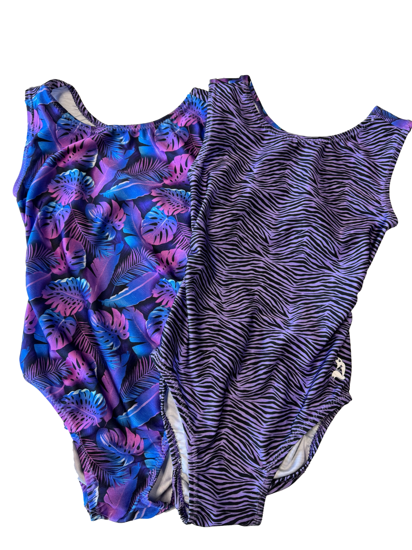 Purple Zebra Zazz VICE VERSA Leotards (Choose Your Style)