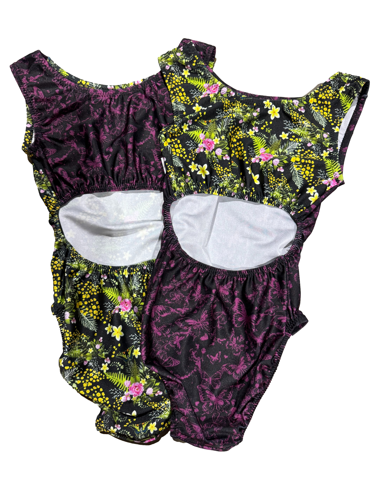 Botanical Butterfly VICE VERSA Leotards (Choose Your Style)