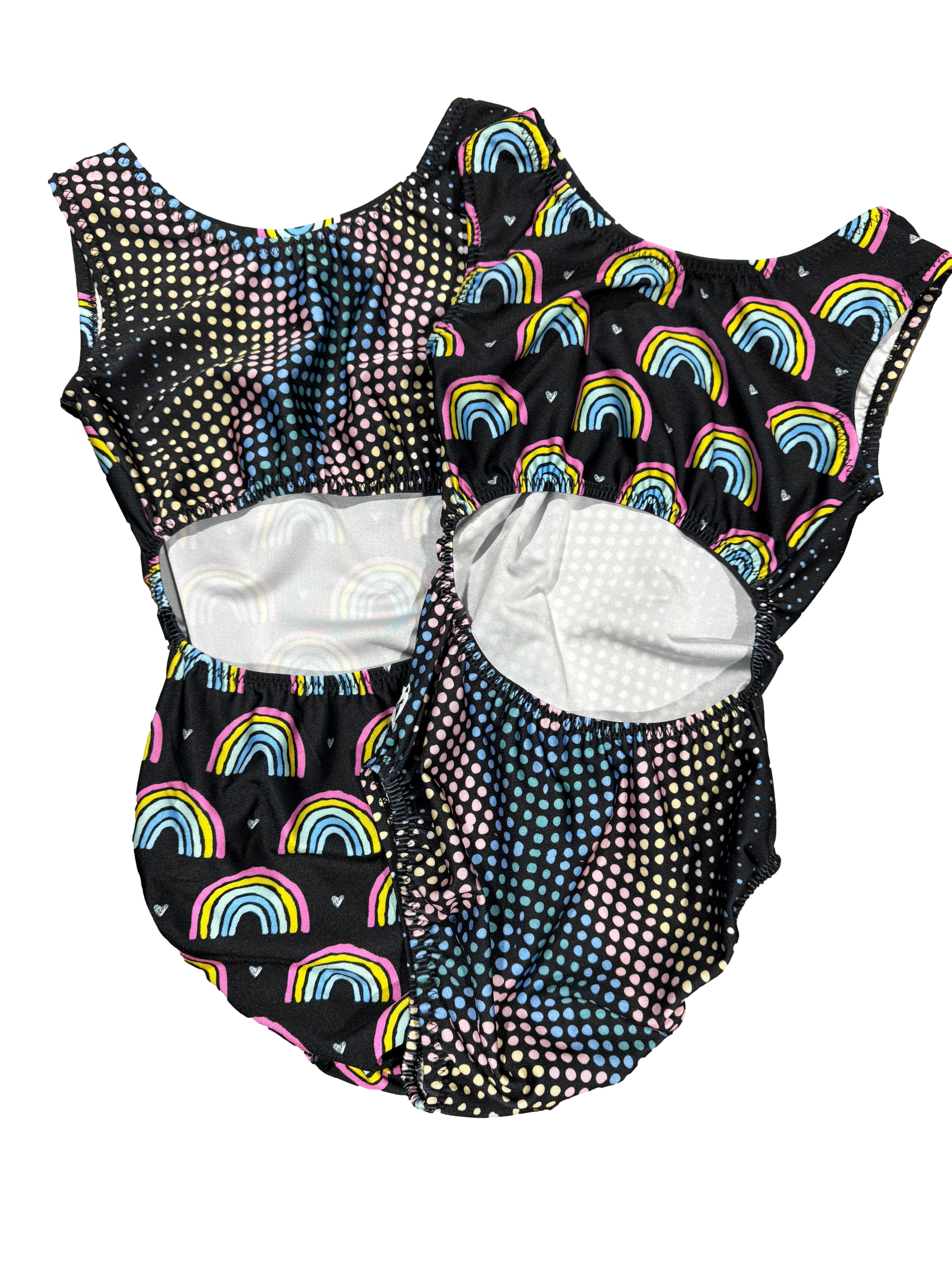 VICE VERSA: Rainbow Ellipses Leotards (Choose Your Style)